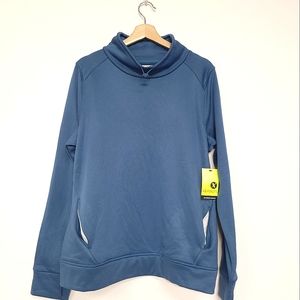 NWT Men Xersion Brushed InteriorNO-Chafe Seam Pull-Over sweater size XL.